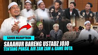 FULL MOMEN !! SAHUR BARENG USTADZ JOJO -  USTADZNYA GEN Z DI MARAPRTHON SEASON 3  @ybrap ​