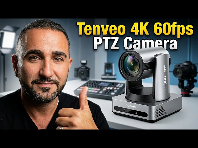 Tenveo VX30M Ultra 4K 60fps PTZ Camera | Complete Setup