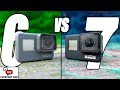 GoPro Hero 7 Black VS GoPro Hero 6 Black!  MONSTER ACTION CAMERA BATTLE!