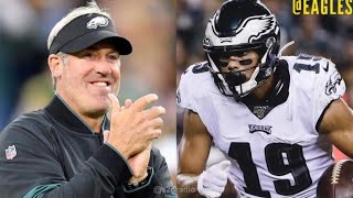 J.J Arcega-Whitside Will Start Vs Patriots! Doug Says “That’s Why We Drafted Him” Yes! FINALLY!