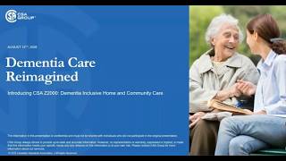 Webinar: Dementia Care Reimagined