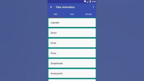 Material Design Tabs Scroll Animation with Android Design Support Library