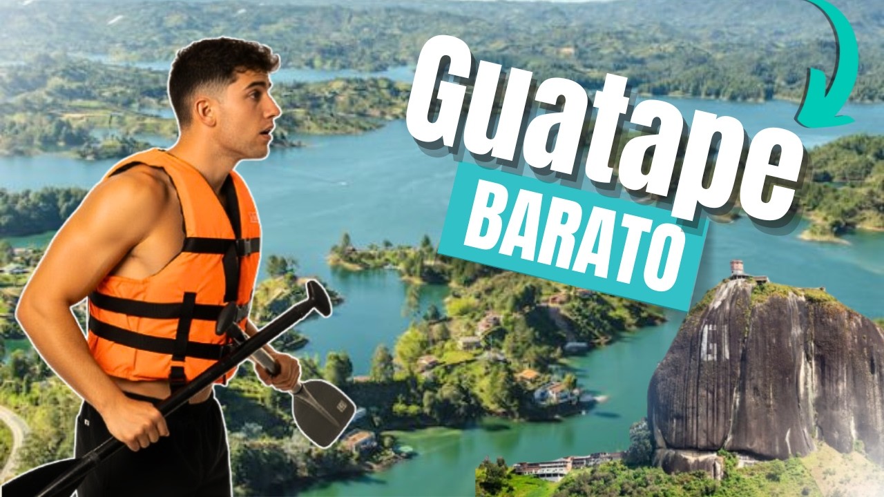 🇨🇴 GUATAPE Colombia BARATO 🏞️🛶 CONSEJOS CLAVES PARA TU VIAJE‼️ GUIA COMPLETA ✅