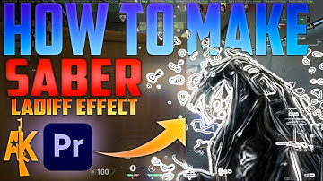 How to Make Gun Effect Like @Ladiff using Saber Effect in Premiere Pro | Simple and Easy Tutorial