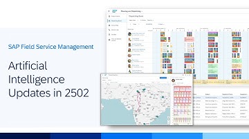 Artificial Intelligence Highlights & Planning Simuations in SAP Field Service Management 2502 | Demo