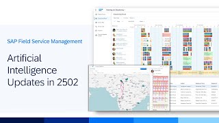 Artificial Intelligence Highlights & Planning Simuations in SAP Field Service Management 2502 | Demo