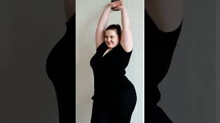Curvy BBW Beauty Trying On Wild Outfits and Dancing Seductively