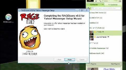 RAGEicons for Yahoo Messenger Installation