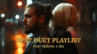 Download Lagu Post Malone ft. Sia – Best Duet Playlist 2025 🎧 Top 10 Chill \u0026 Emotional Tracks MP3