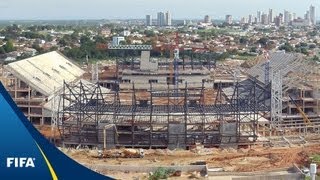 The stadium with an inspirational heart