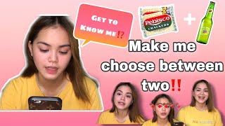 Get to Know me and make me choose between two things‼️ (first ever vlog!) | vlog#01| Mynhil Berges