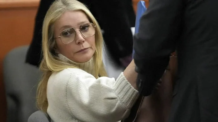 What is Gwyneth Paltrow accused of in ski collision trial?