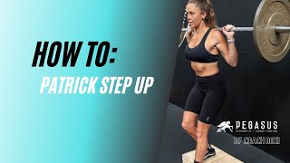 ATG knees over toes guy Patrick step ups - Coach Roxi