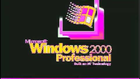 Windows Startup and Shutdown Sounds in Autovocoded Pink and Yellow