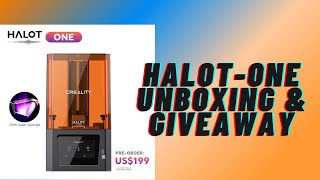 HALOT-ONE UNBOXING & GIVEAWAY @crealityonlinestore1849