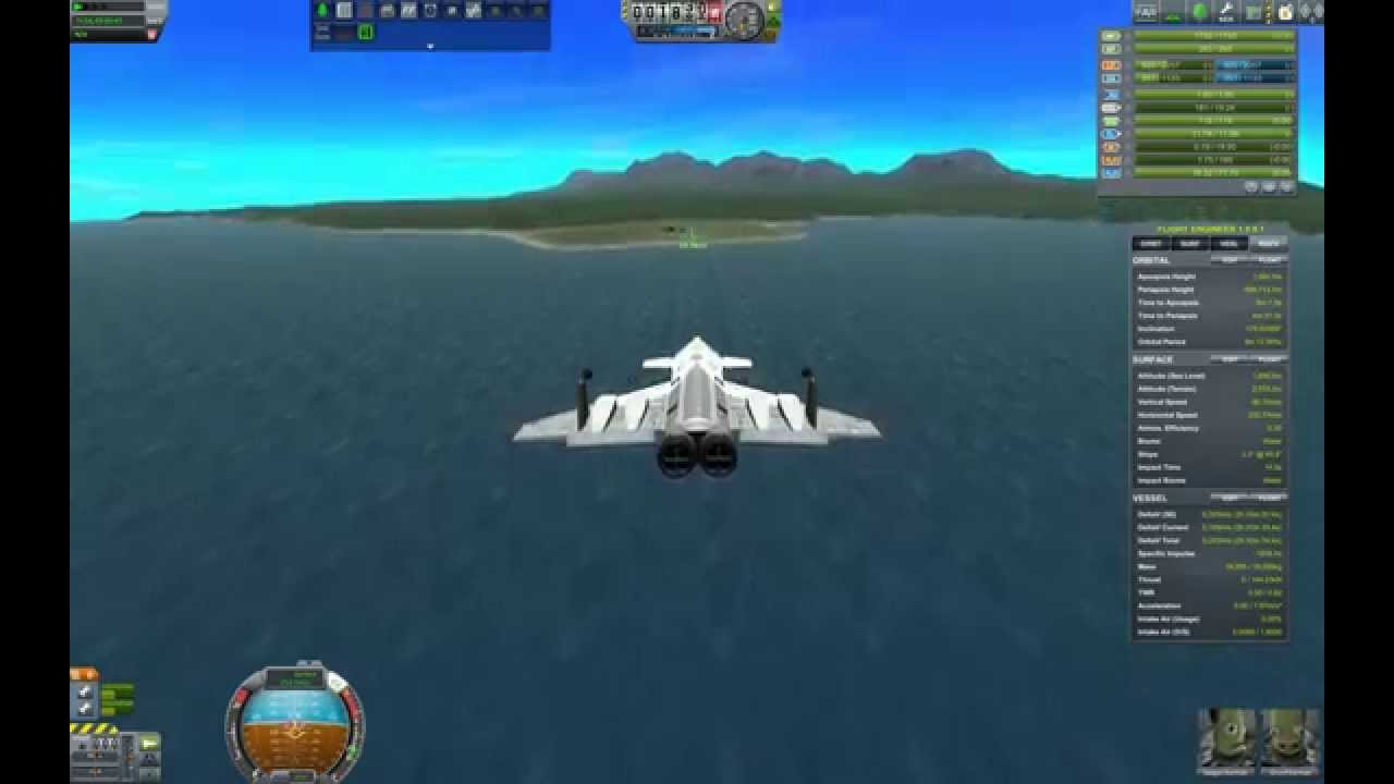 Kerbal Space Program - SSTO Re-entry Tutorial with FAR and DRE - YouTube