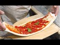 Amazing skills of the japanese who fell in love with neapolitan pizza japanese street food 