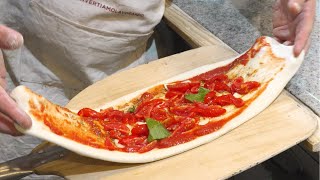 Amazing skills of the Japanese who fell in love with Neapolitan pizza. japanese street food. ピッツァ