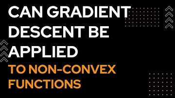 Gradient Descent on Non-Convex Functions | Data Science Interview Questions | Machine Learning