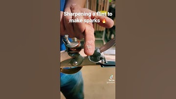 French Amber Flint. Kibler Round Faced English Lock. Woodsrunner kit. #muzzleloader #flintlock #diy