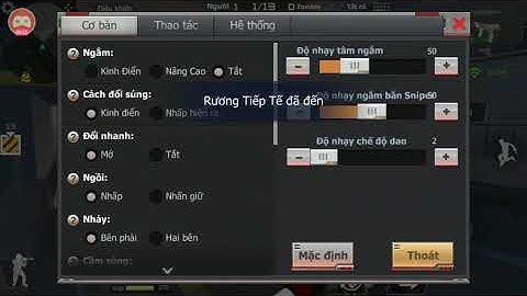 Cách bug khu chuyên chở