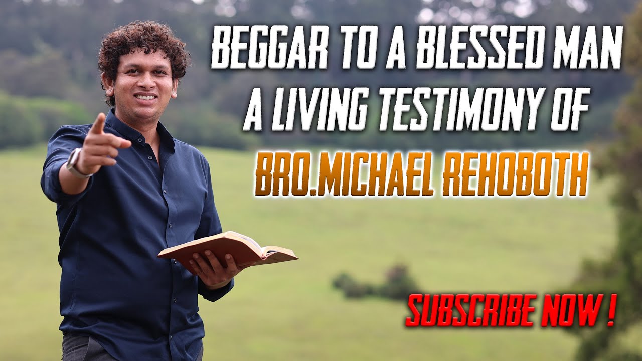 BEGGAR TO A BLESSED MAN // LIVING TESTIMONY OF BRO MICHAEL REHOBOTH // HALLEL YAHWEH MEDIA //