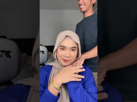 SUAMI CABAR MAKEUP 10 MINIT JE | DEMI GELANG EMAS 🤣