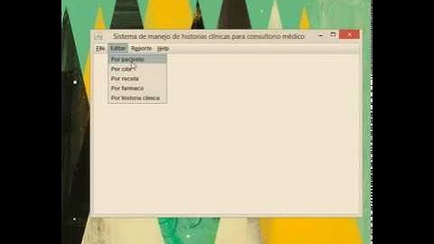 Consultorio medico programado en java