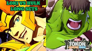 Marvel Tokon Fighting Soul Loki VS Hulk Long Sets