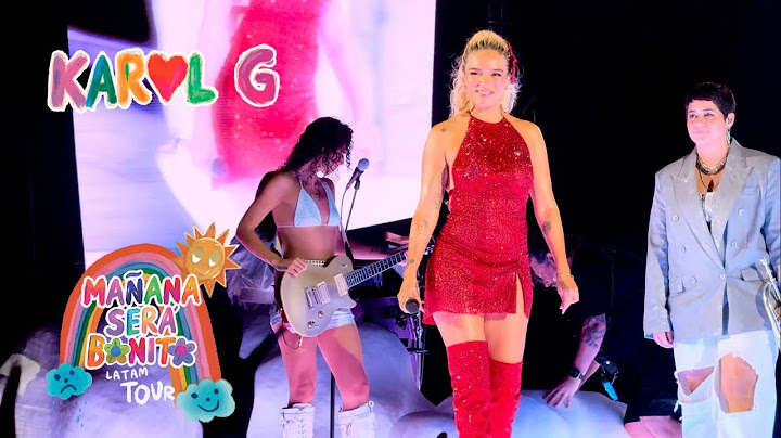 Karol G - Ocean / Pero Tu / Mercurio / A Ella @ Mañana Será Bonito Tour (Estadio San Marcos) [Perú]
