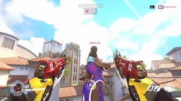 TOXIC OVERWATCH PLAYER GETS RACIST!!!