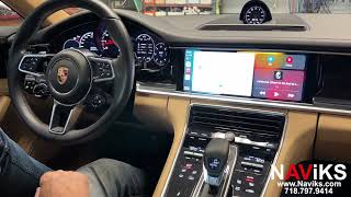 2017+ Porsche Panamera 971 PCM 4.1 Apple CarPlay + Android Auto (Wired & Wireless) + USB Media screenshot 5
