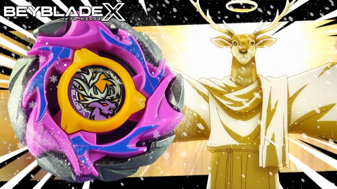 ANTLER STAG B2-60HN une alternative à CERBERUS FLAME ? Beyblade X Unboxing