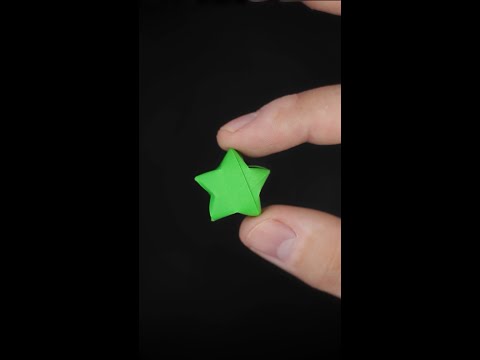 Origami Lucky Star #shorts @EasyOrigamiAndCrafts