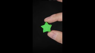 Origami Lucky Star #shorts @EasyOrigamiAndCrafts screenshot 4