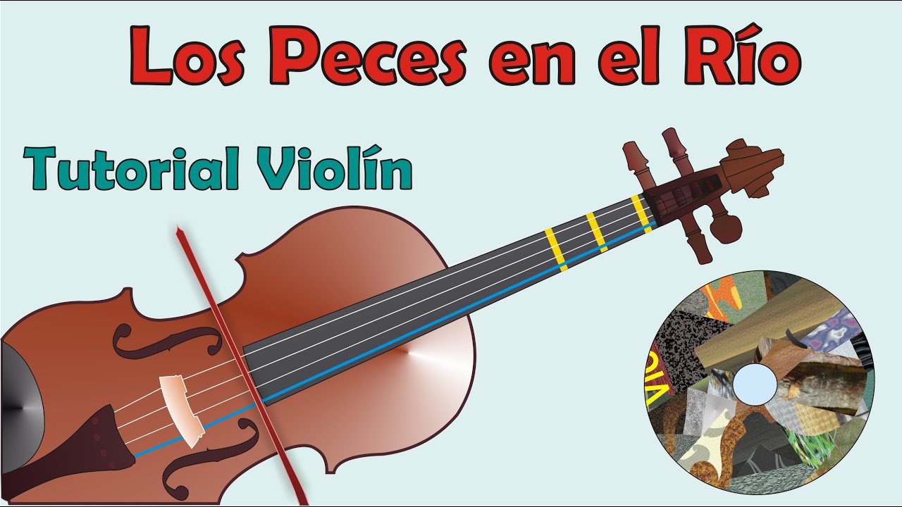 VIOLIN APRENDA LOS PECES EN EL RIO - YouTube