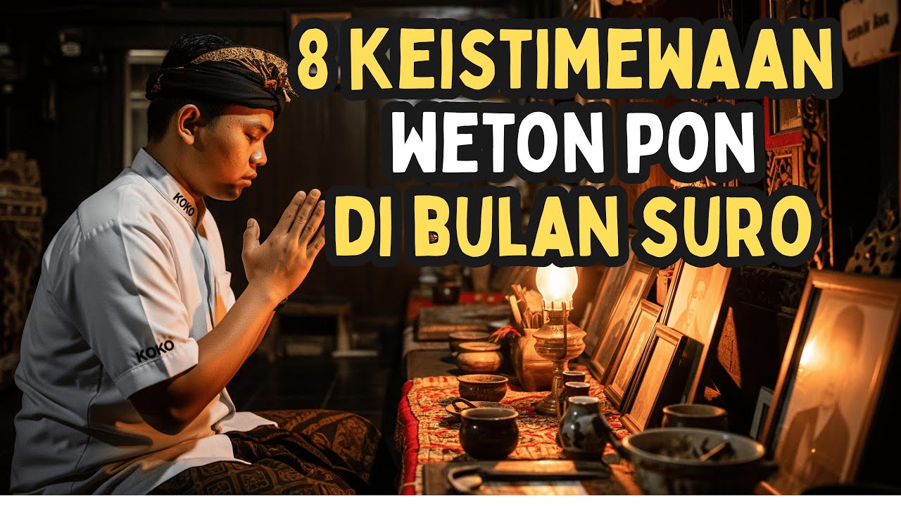 8 Keistimewaan Weton Pon di Bulan Suro Menurut Primbon Jawa – Bikin Merinding!