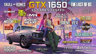 GTX 1650 Test in 35 Games (2024)