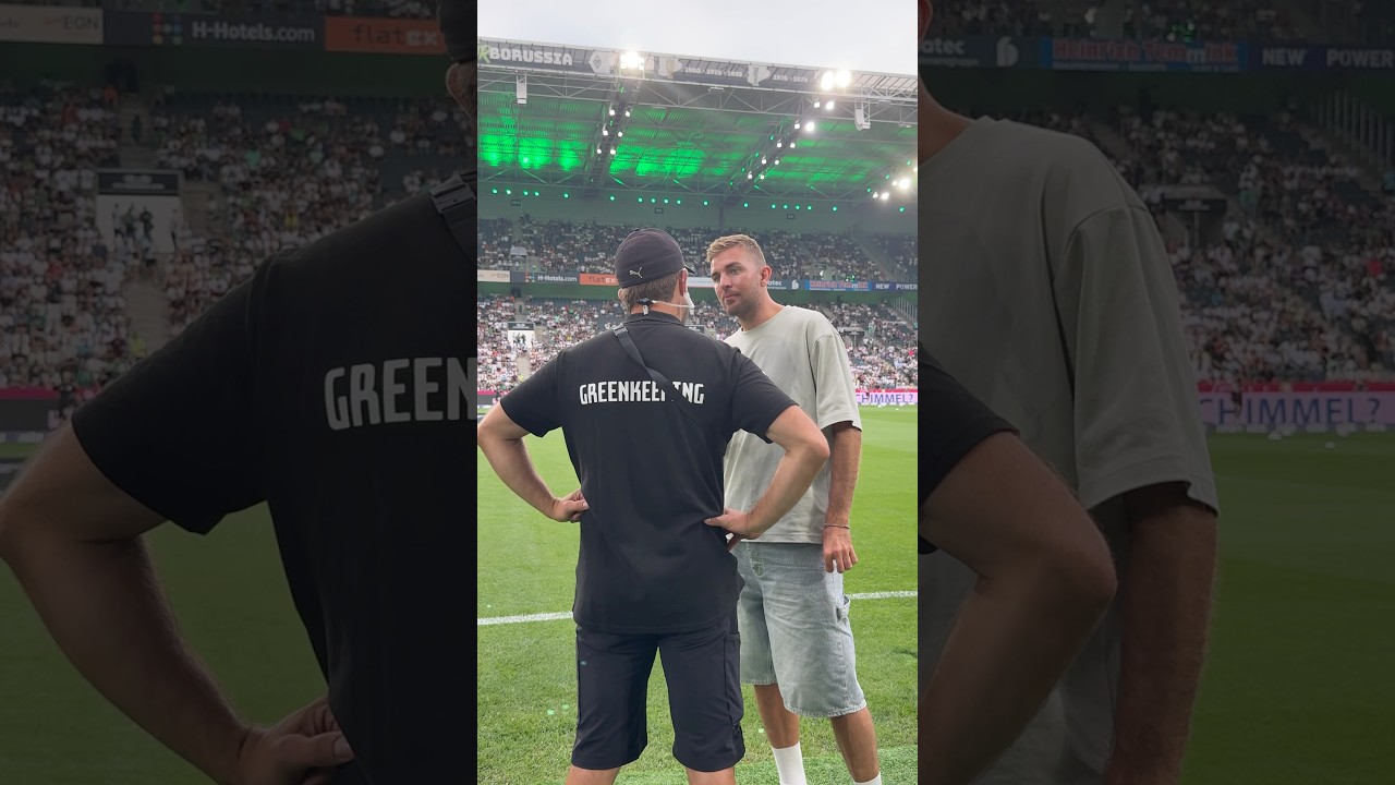 Keine Sorge Chris Kramer, unser Rasen ist keine Kegelbahn mit Teppich! 😌😄 #dieFohlen