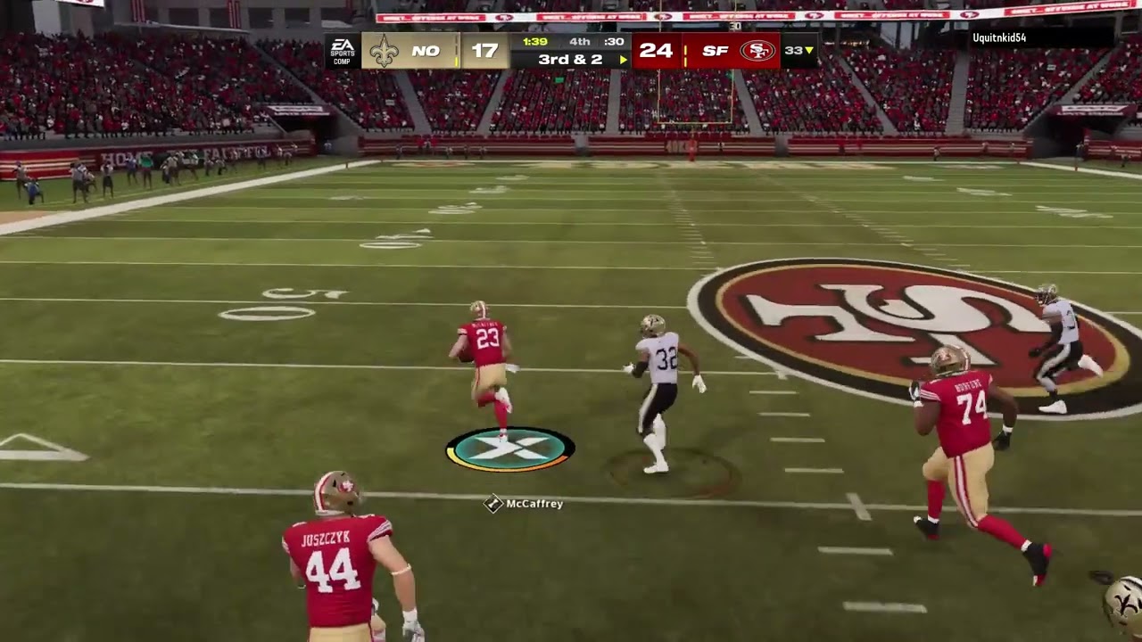 Tyrann Mathieu vs Christian Mc Caffery for game winner! 🔥🏈