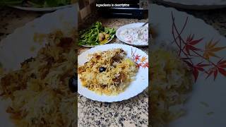 Easiest DUM BIRYANI ever chicken biriyani foodie viral shorts lunch reels arabicfood diet
