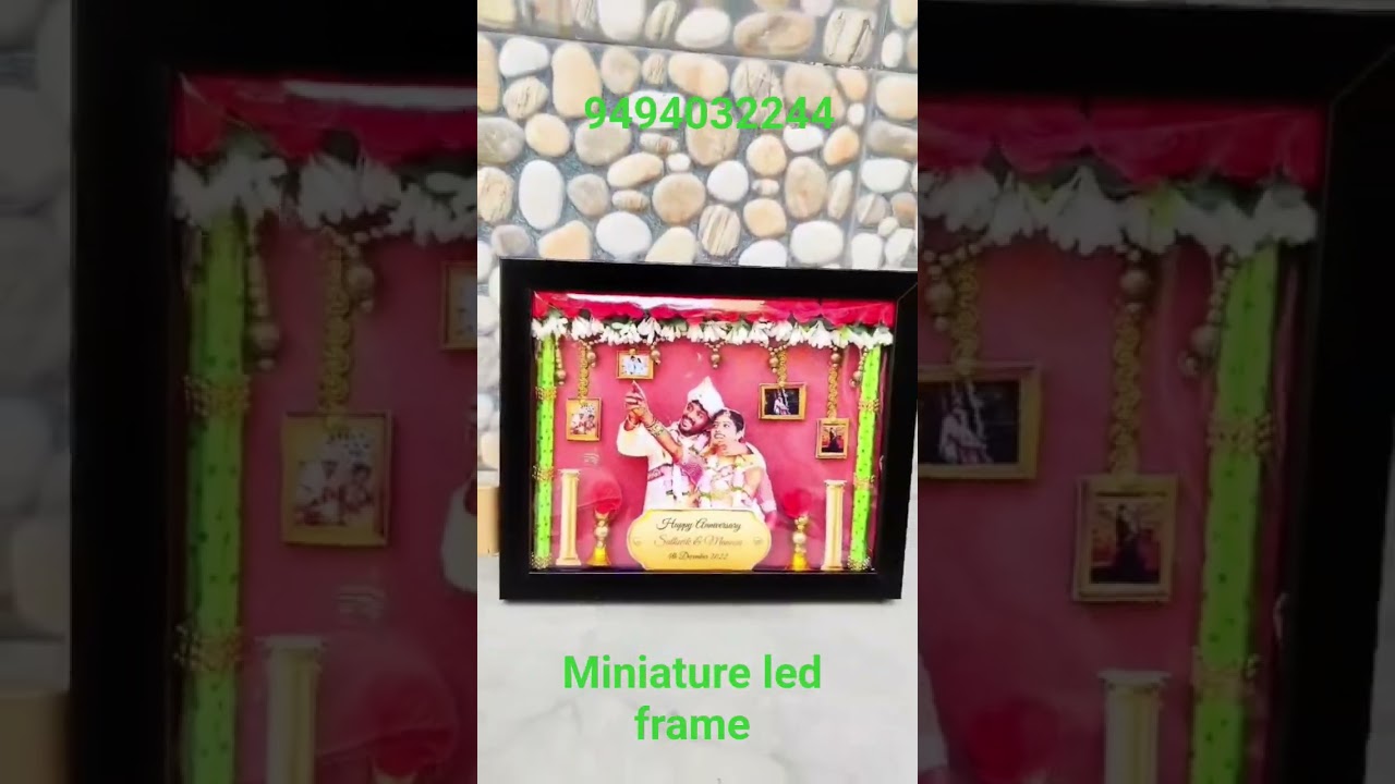 customize miniature led frame cell:9494032244,6301971213 All india home delivery available 