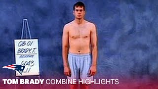 Tom Bradys 2000 Nfl Combine Workout Highlights