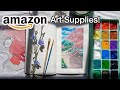 Testing 'AMAZON CHOICE' Art Supplies! JELLY PAINT?! Using HIMI/MIYA Gouache Set 🎨 | IS IT WORTH IT??