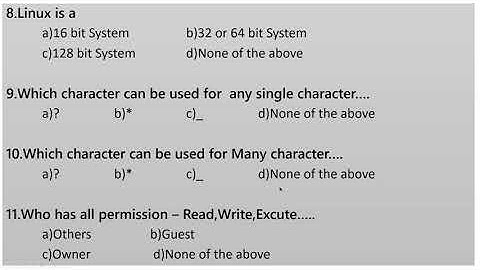 Linux OS MCQ|5th Chapter| |COPA| |Basava ITI Manvi|