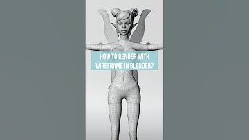 How to Render with Wireframe in Blender? (Quick Tutorial)
