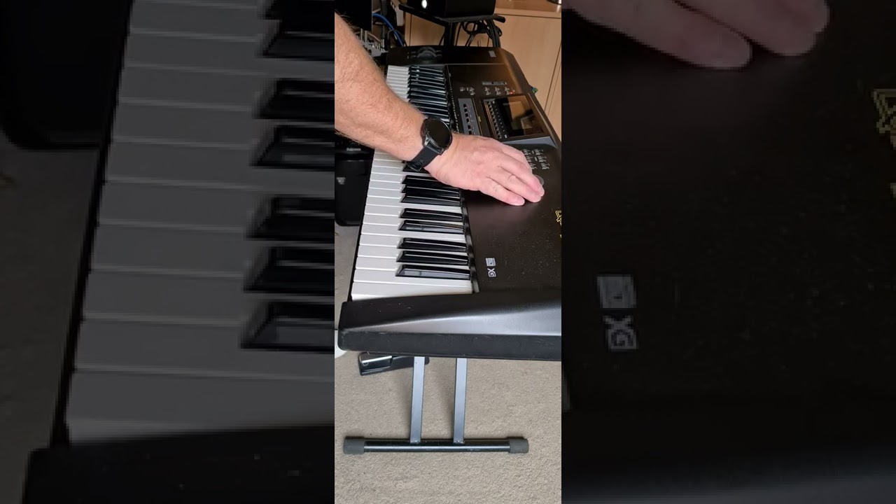 Yamaha QS300 some stock sounds and after touch