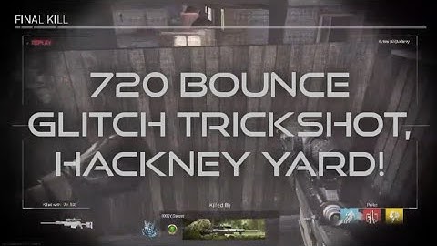 720 Bounce Trickshot: Hackney Yard!