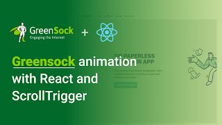 GreenSock3 with ScrollTrigger in React