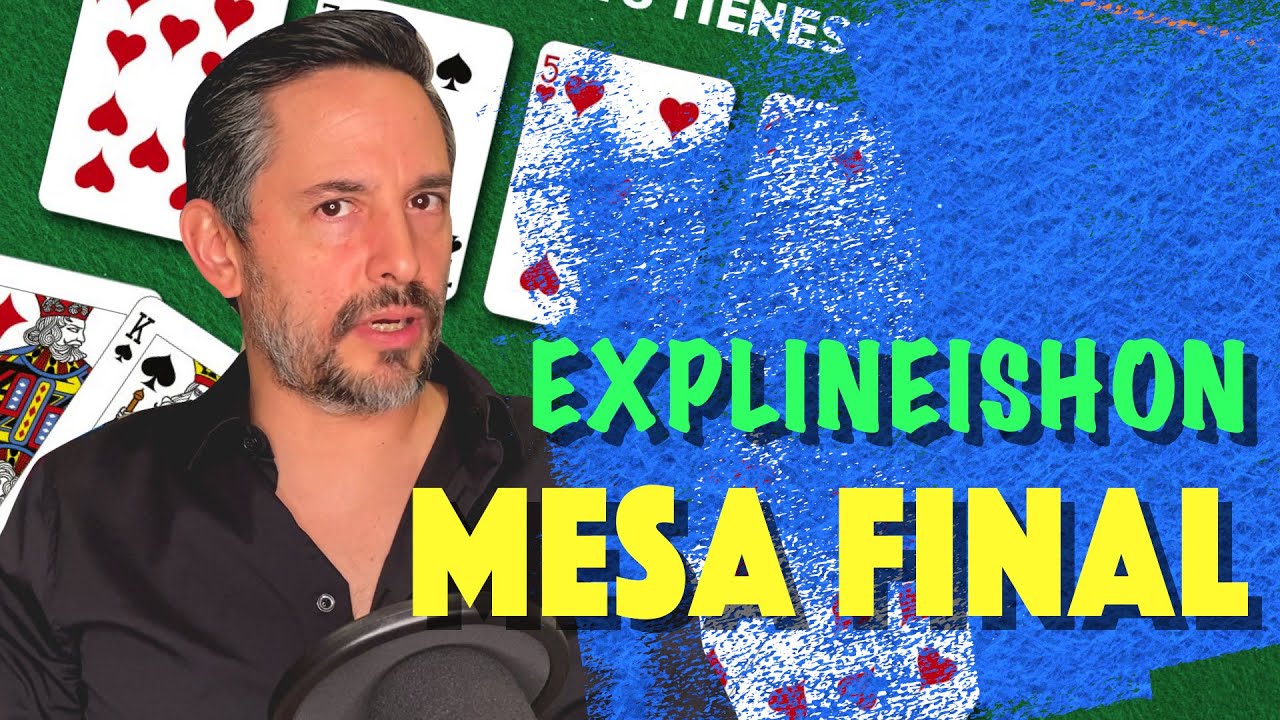 Primer Tornero. PARTE 2: Mesa final del torneo. Te explico cómo jugué ese par de AA.